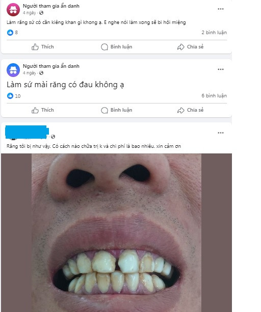 Xu hướng tư vấn online về làm răng sứ thẩm mỹ